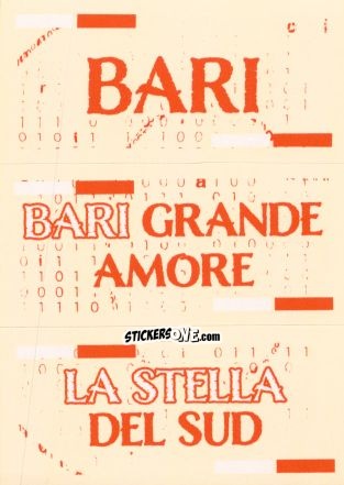 Sticker Slogan Bari - Calciatori 2024-2025 n. SL21 - Panini