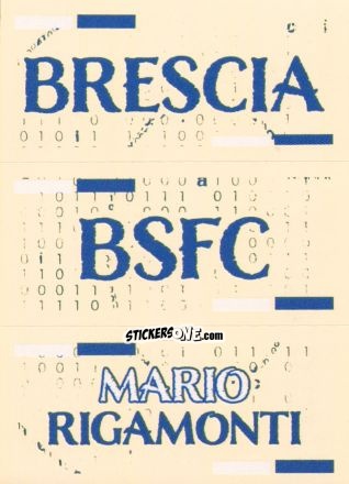 Sticker Slogan Brescia - Calciatori 2024-2025 n. SL22 - Panini