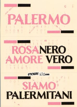 Sticker Slogan Palermo - Calciatori 2024-2025 n. SL33 - Panini