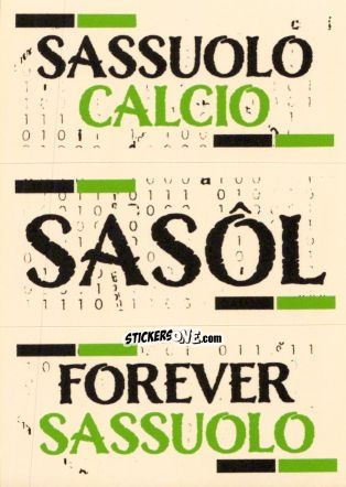 Sticker Slogan Sassuolo - Calciatori 2024-2025 n. SL38 - Panini