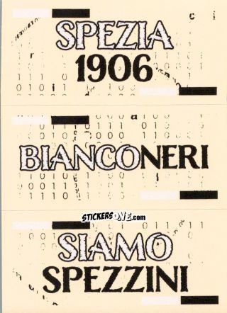 Sticker Slogan Spezia - Calciatori 2024-2025 n. SL39 - Panini