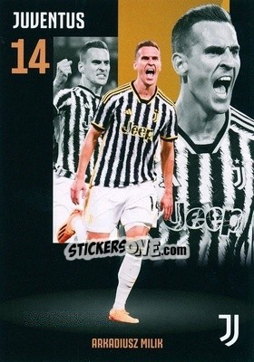 Sticker Arkadiusz Milik - Juventus 2023-2024
 n. 2 - DAKA