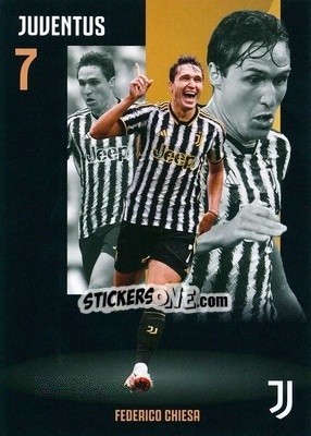 Sticker Federico Chiesa - Juventus 2023-2024
 n. 4 - DAKA