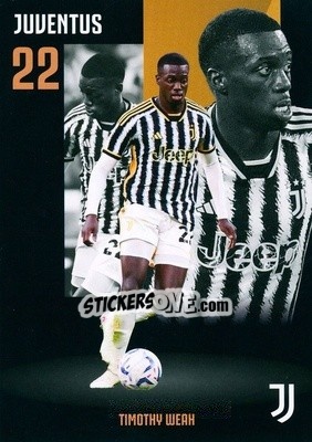 Sticker Timothy Weah - Juventus 2023-2024
 n. 13 - DAKA