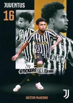 Sticker Weston McKennie - Juventus 2023-2024
 n. 15 - DAKA