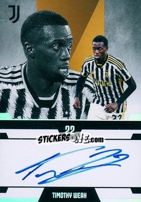 Sticker Timothy Weah - Juventus 2023-2024
 n. AU7-12 - DAKA