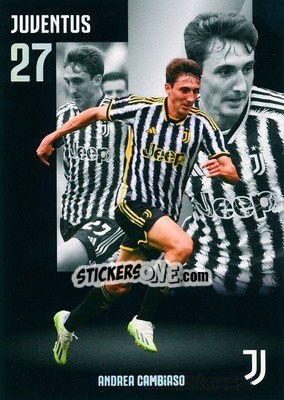 Sticker Andrea Cambiaso - Juventus 2023-2024
 n. 21s - DAKA