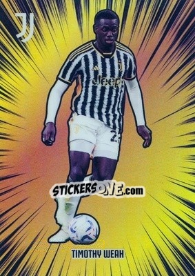 Sticker Timothy Weah - Juventus 2023-2024
 n. SP-10g - DAKA