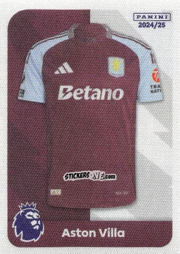Figurina Shirts Aston Villa - English Premier League 2024-2025
 n. 5 - Panini
