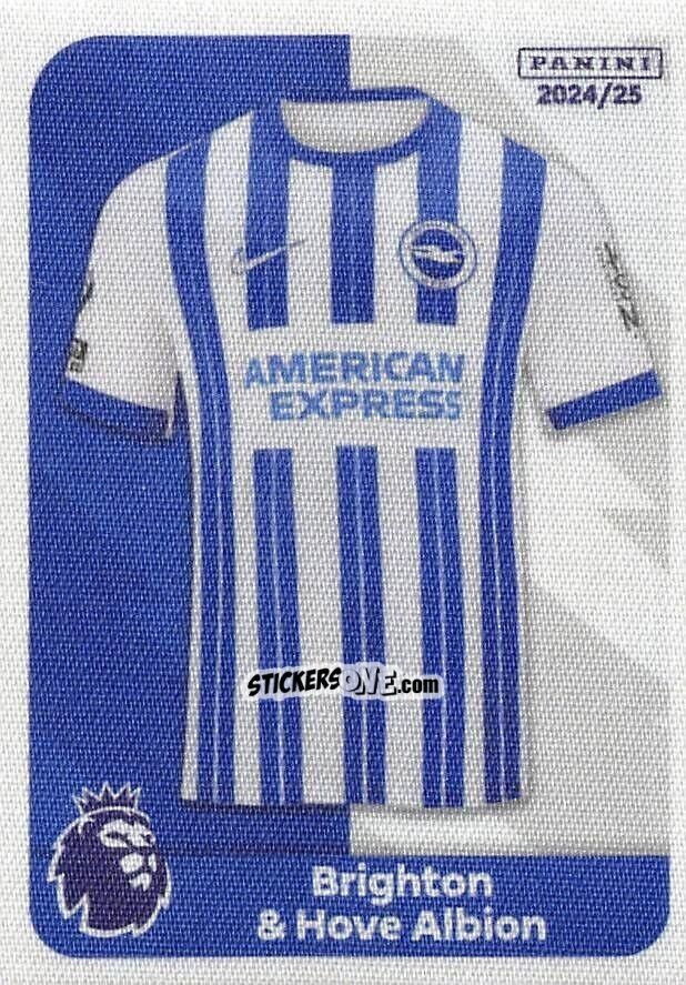 Figurina Shirts Brighton & Hove Albion - English Premier League 2024-2025
 n. 7 - Panini