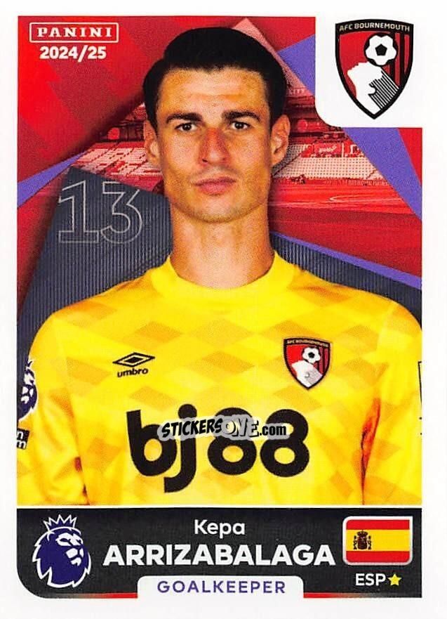 Figurina Kepa Arrizabalaga - English Premier League 2024-2025
 n. 24 - Panini