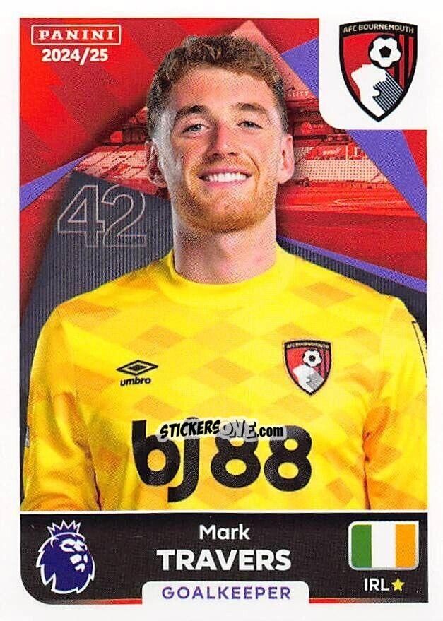 Sticker Mark Travers - English Premier League 2024-2025
 n. 25 - Panini