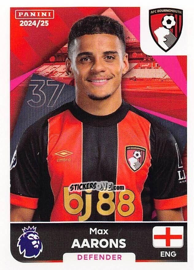 Sticker Max Aarons - English Premier League 2024-2025
 n. 33 - Panini