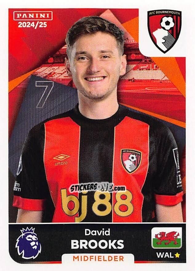 Figurina David Brooks - English Premier League 2024-2025
 n. 35 - Panini