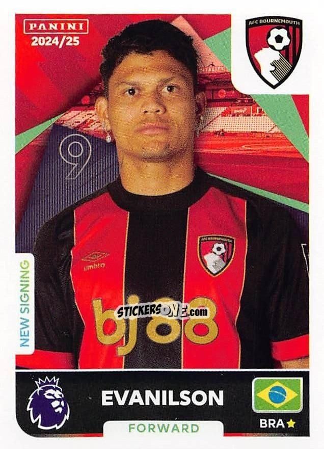Figurina Evanilson - English Premier League 2024-2025
 n. 47 - Panini