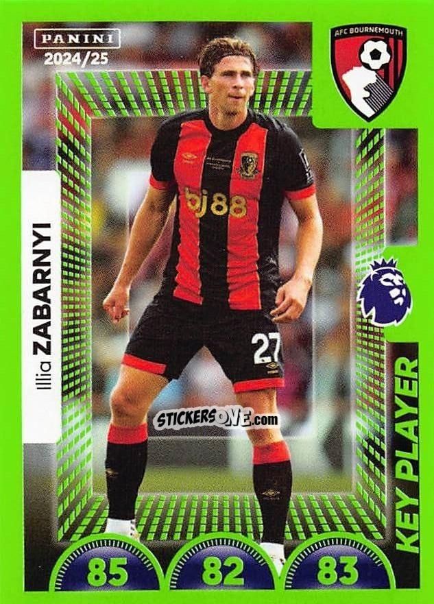 Figurina Ilya Zabarnyi (Key Player) - English Premier League 2024-2025
 n. 48 - Panini