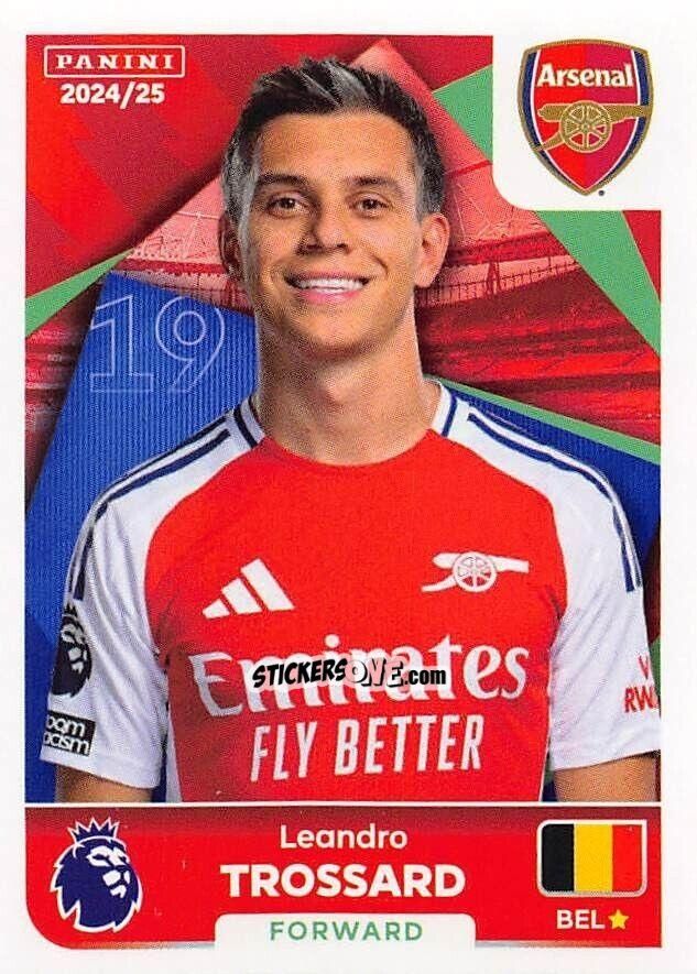 Sticker Leandro Trossard - English Premier League 2024-2025
 n. 73 - Panini