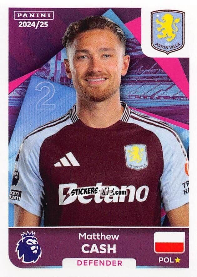 Cromo Matty Cash - English Premier League 2024-2025
 n. 87 - Panini