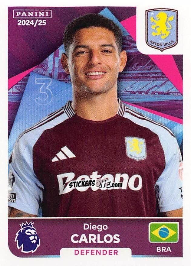 Sticker Diego Carlos - English Premier League 2024-2025
 n. 88 - Panini