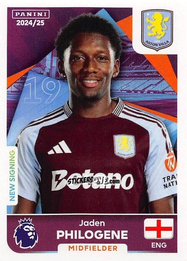 Cromo Jaden Philogene - English Premier League 2024-2025
 n. 97 - Panini