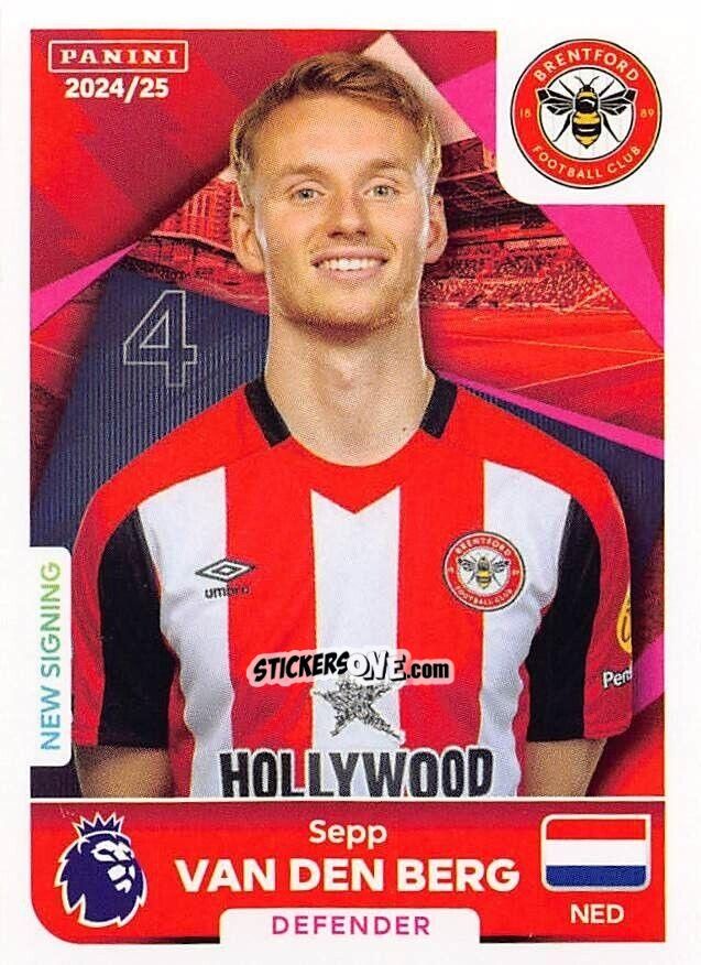 Sticker Sepp Van de Berg - English Premier League 2024-2025
 n. 118 - Panini