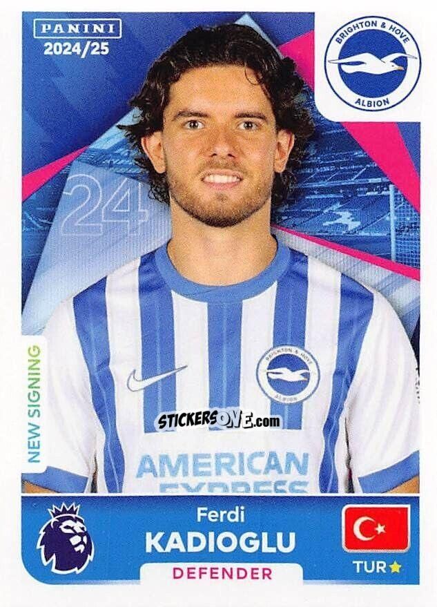 Figurina Ferdi Kadioglu - English Premier League 2024-2025
 n. 146 - Panini