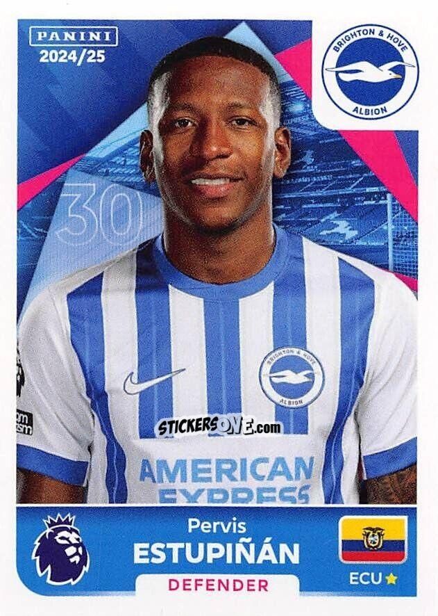 Sticker Pervis Estupiñán - English Premier League 2024-2025
 n. 148 - Panini