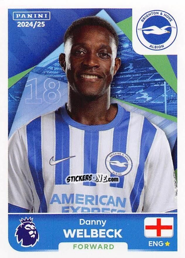 Sticker Danny Welbeck - English Premier League 2024-2025
 n. 160 - Panini