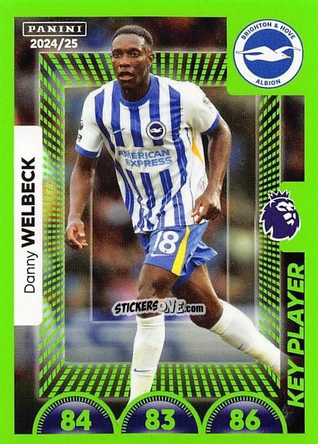 Sticker Danny Welbeck (Key Player) - English Premier League 2024-2025
 n. 165 - Panini