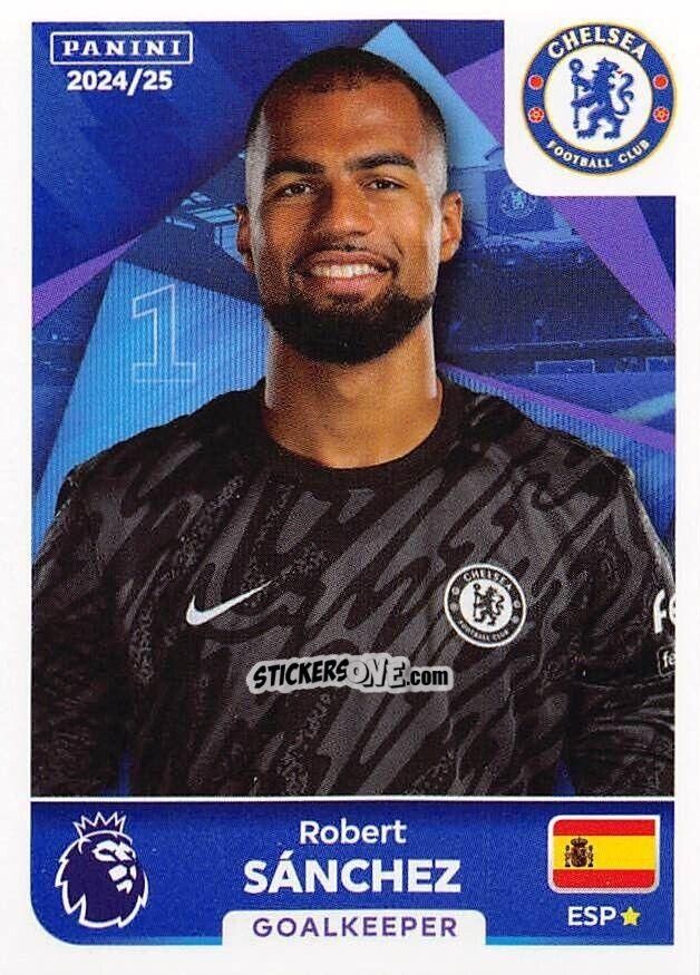 Sticker Robert Sánchez - English Premier League 2024-2025
 n. 169 - Panini