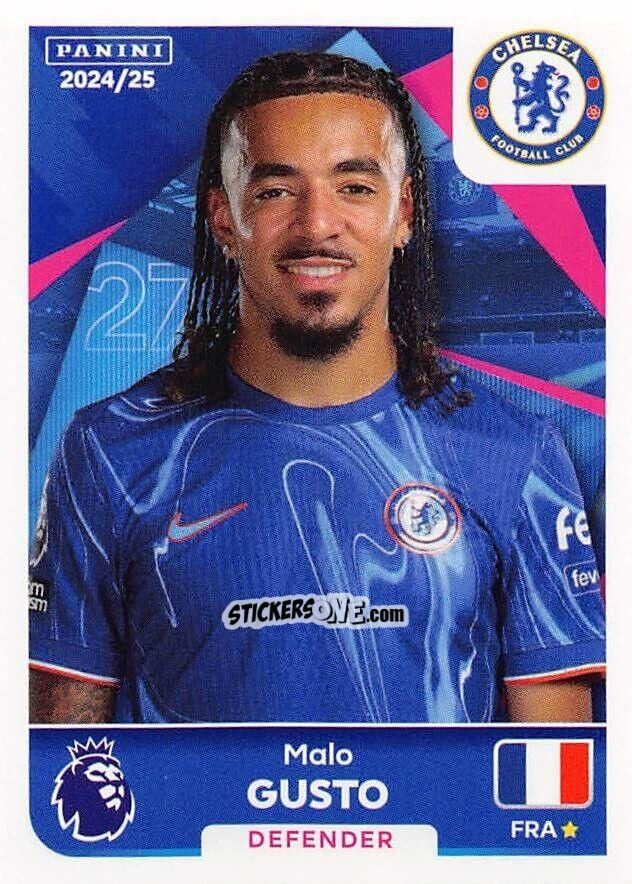 Sticker Malo Gusto - English Premier League 2024-2025
 n. 178 - Panini