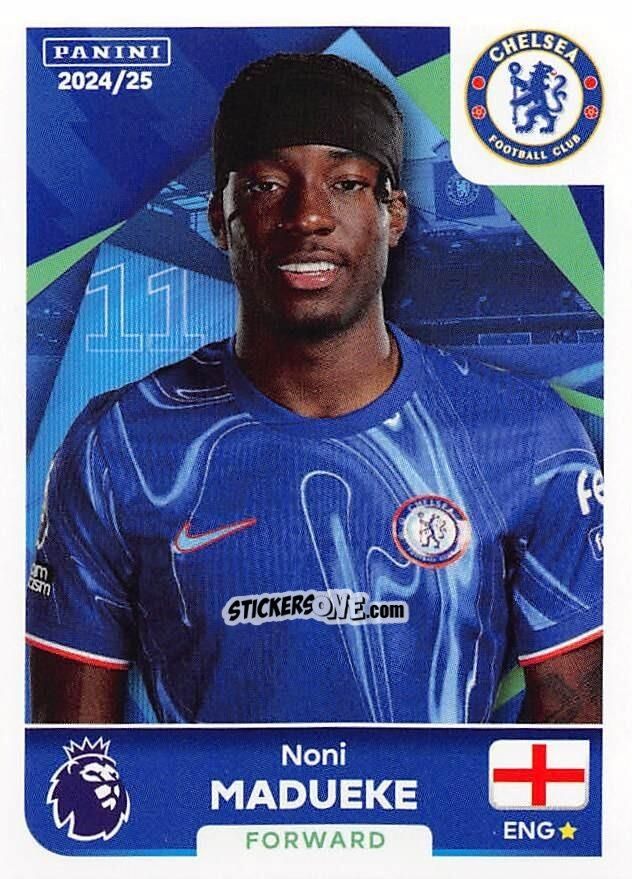 Figurina Noni Madueke - English Premier League 2024-2025
 n. 192 - Panini