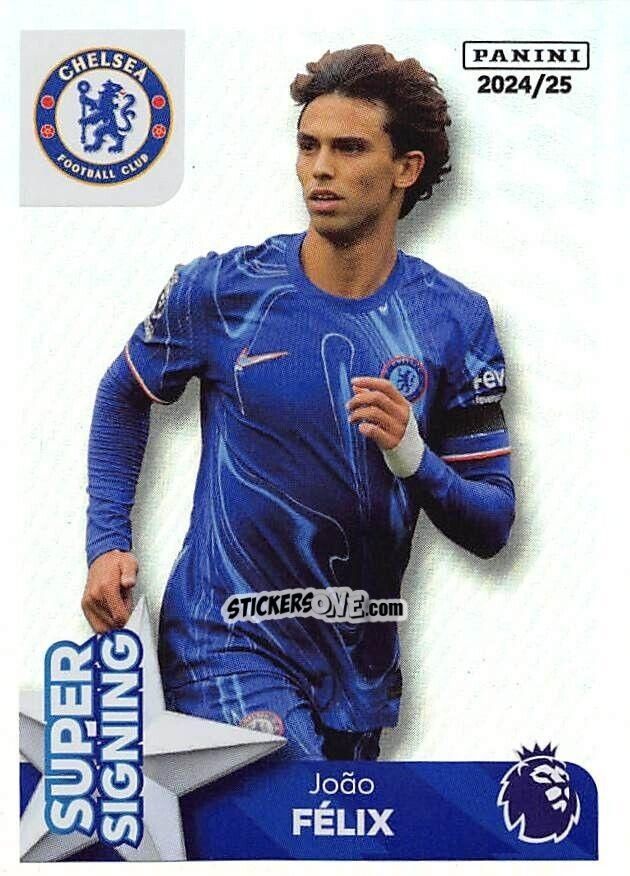 Sticker João Félix (Super Signing) - English Premier League 2024-2025
 n. 196 - Panini