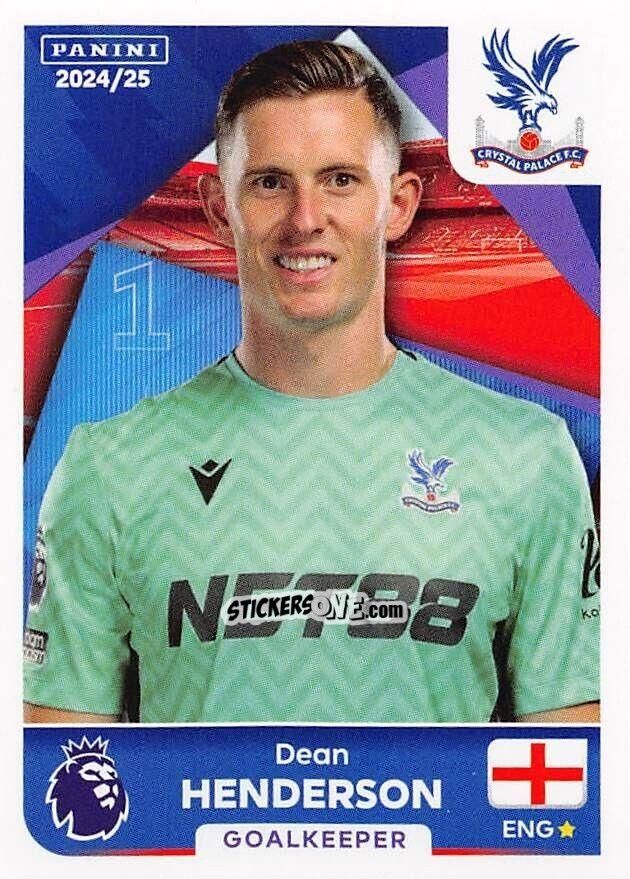 Sticker Dean Henderson - English Premier League 2024-2025
 n. 198 - Panini