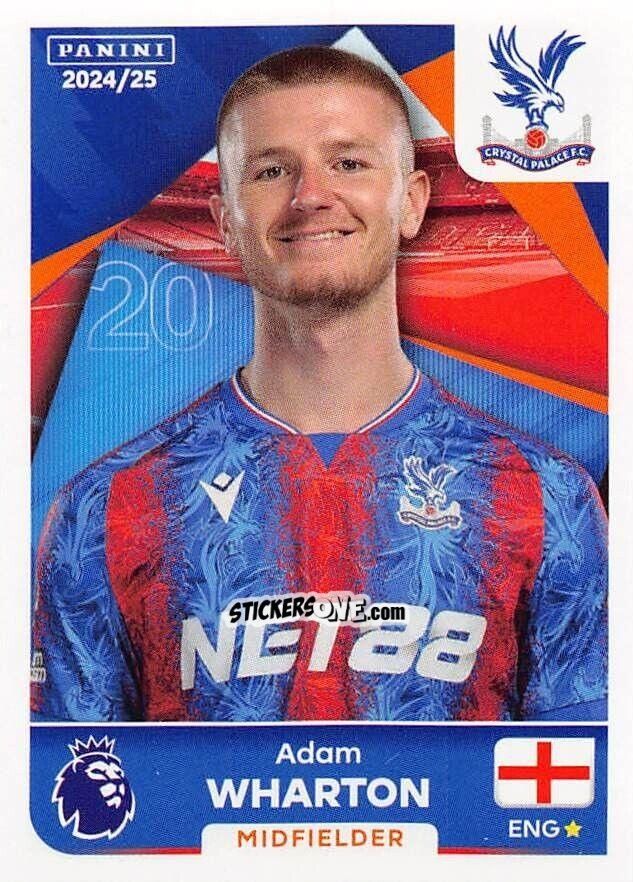 Sticker Adam Wharton - English Premier League 2024-2025
 n. 215 - Panini