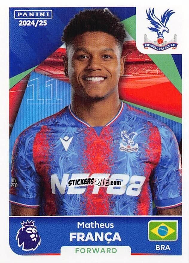 Sticker Matheus França - English Premier League 2024-2025
 n. 218 - Panini