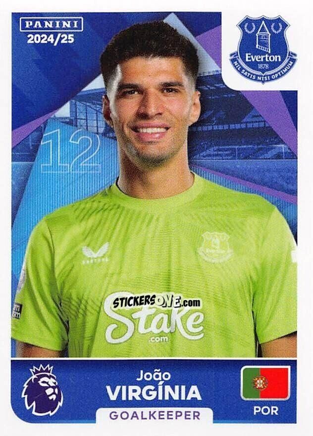 Sticker João Virgínia - English Premier League 2024-2025
 n. 228 - Panini