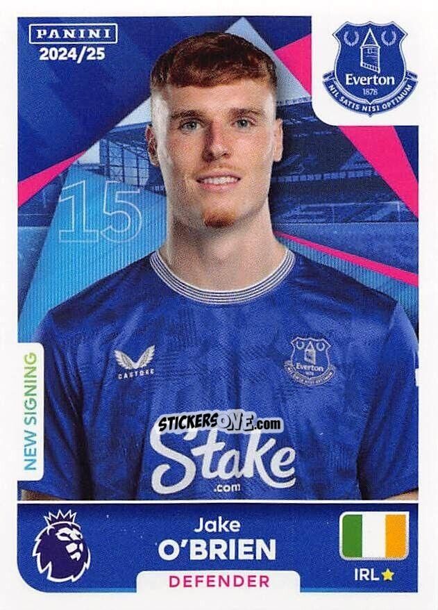 Cromo Jake O'Brien - English Premier League 2024-2025
 n. 235 - Panini