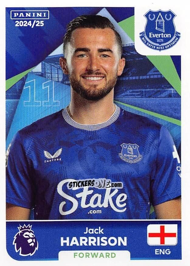 Sticker Jack Harrison - English Premier League 2024-2025
 n. 245 - Panini