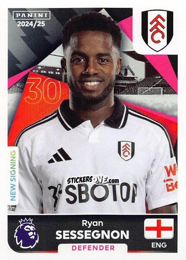 Sticker Ryan Sessegnon - English Premier League 2024-2025
 n. 259 - Panini