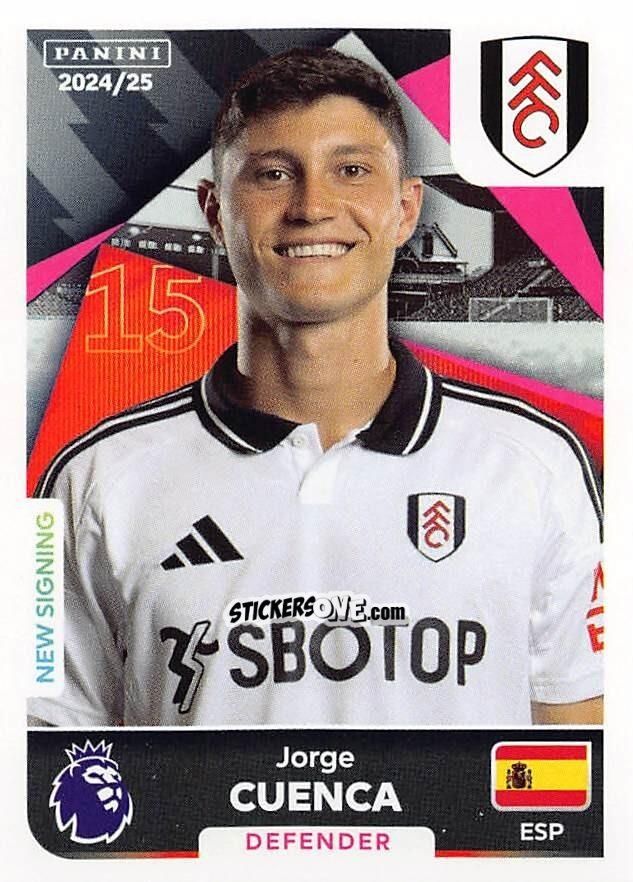 Sticker Jorge Cuenca - English Premier League 2024-2025
 n. 264 - Panini