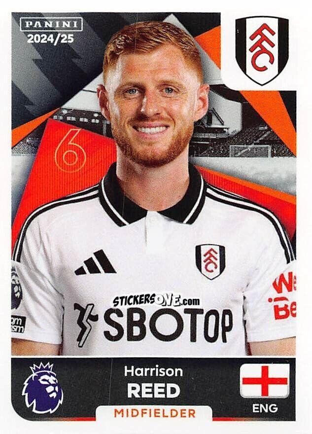 Cromo Harrison Reed - English Premier League 2024-2025
 n. 267 - Panini