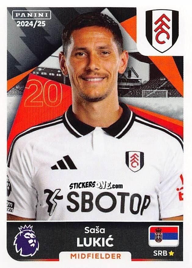 Sticker Saša Lukić - English Premier League 2024-2025
 n. 271 - Panini