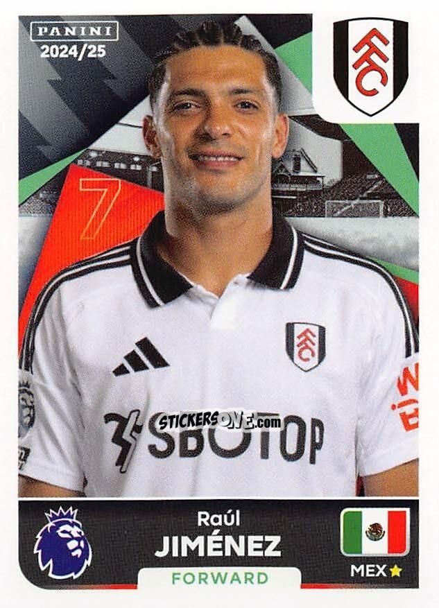 Sticker Raúl Jiménez - English Premier League 2024-2025
 n. 279 - Panini
