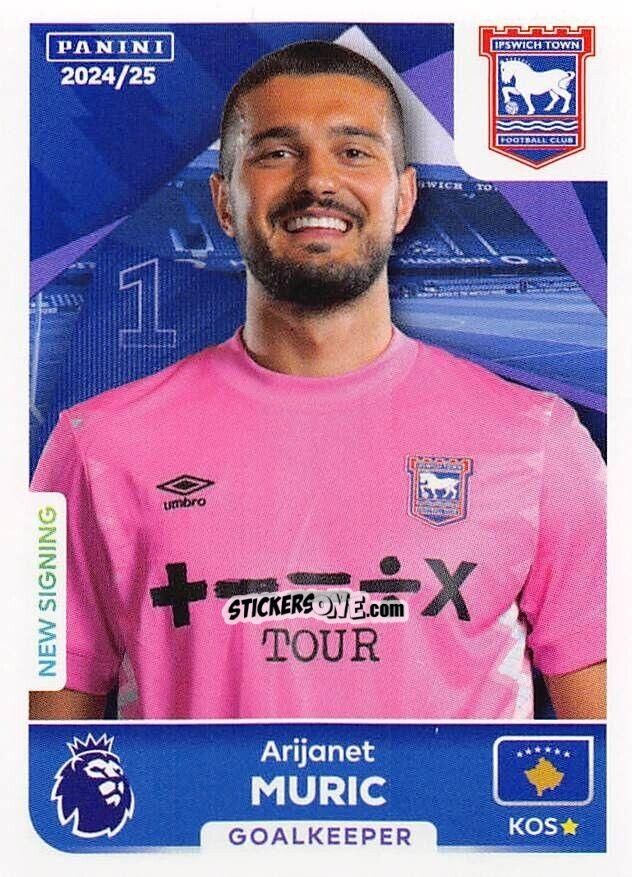 Figurina Arijanet Murić - English Premier League 2024-2025
 n. 285 - Panini