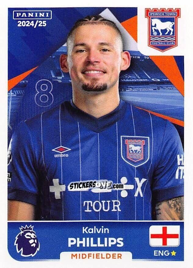Sticker Kalvin Phillips - English Premier League 2024-2025
 n. 297 - Panini