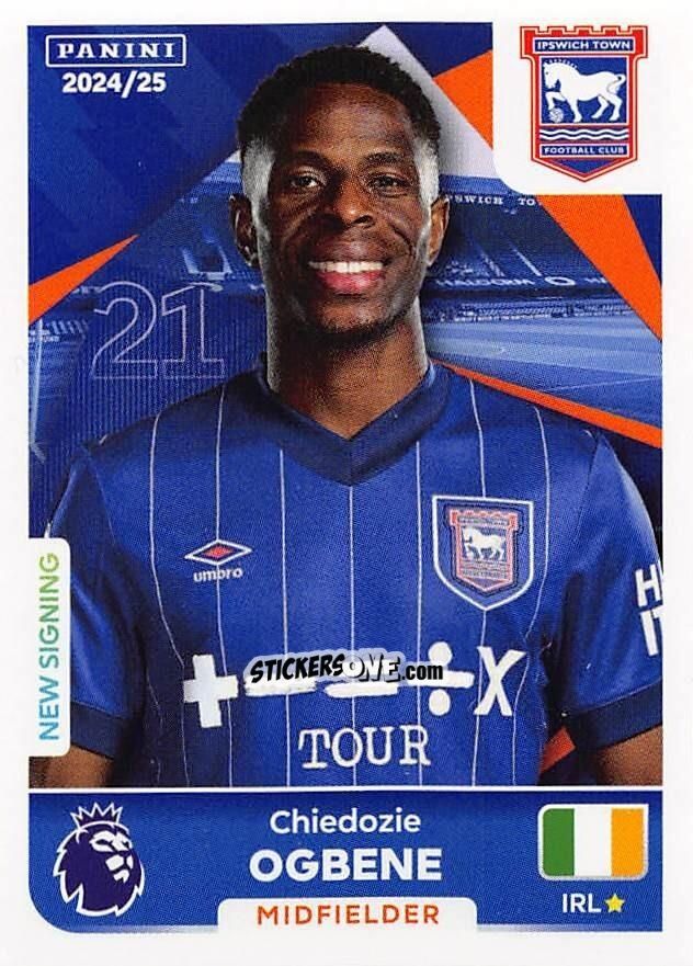 Sticker Chiedozie Ogbene - English Premier League 2024-2025
 n. 300 - Panini