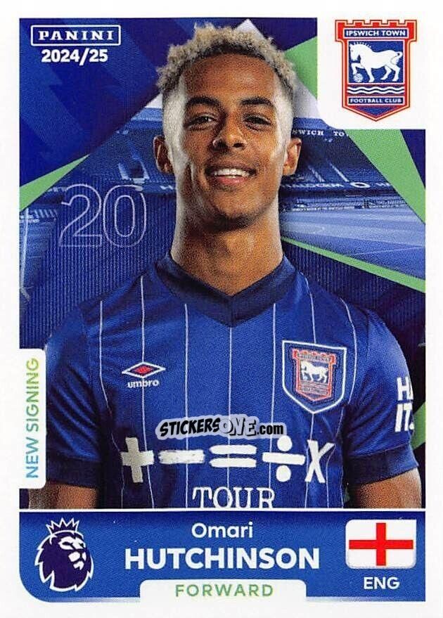 Sticker Omari Hutchinson - English Premier League 2024-2025
 n. 303 - Panini