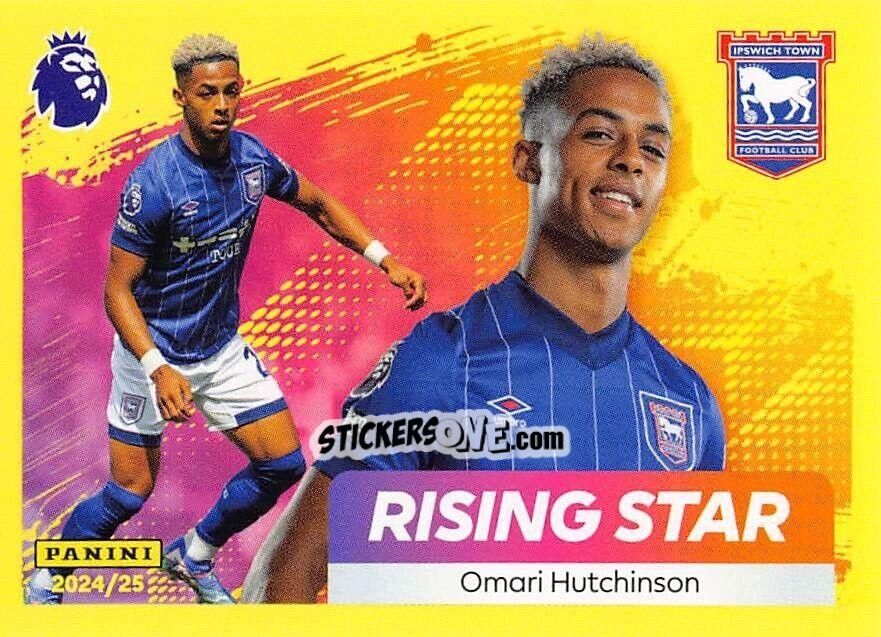 Sticker Omari Hutchinson (Rising Star) - English Premier League 2024-2025
 n. 306 - Panini