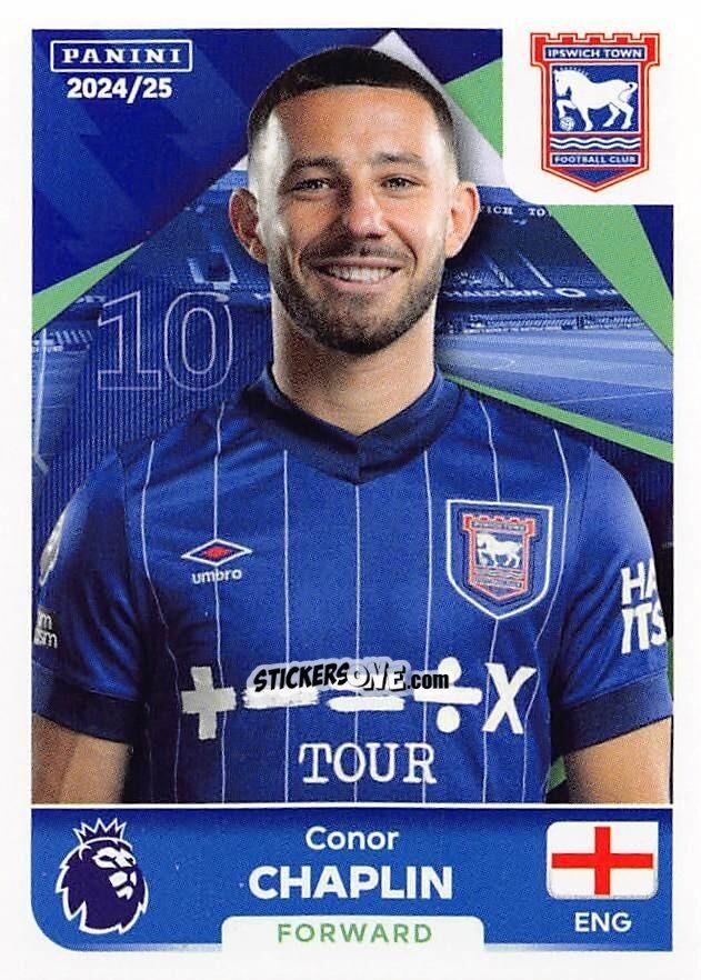 Sticker Conor Chaplin - English Premier League 2024-2025
 n. 308 - Panini